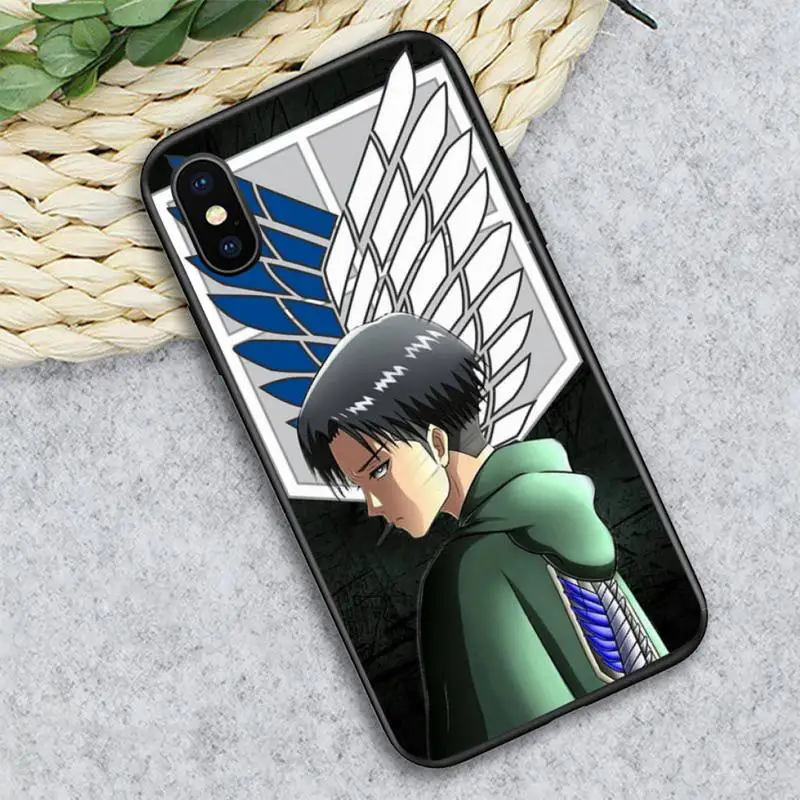 

Anime Japanese attack on Titan Phone Case for iPhone 11 12 pro XS MAX 8 7 6 6S Plus X 5S SE 2020 XR mini