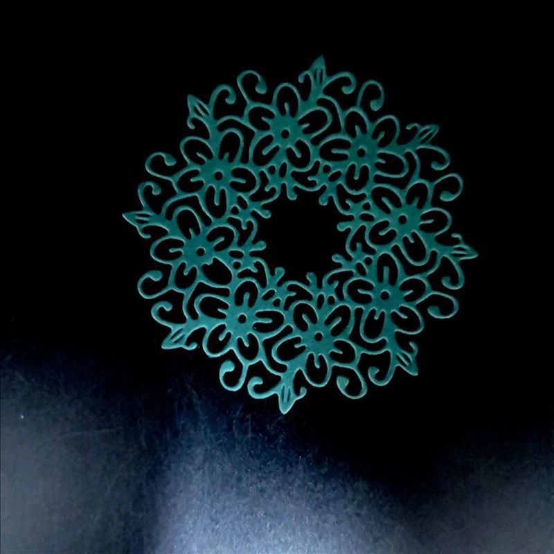 Кружевной декор для альбома сделай сам лезвие трафарет металлические Вырубные