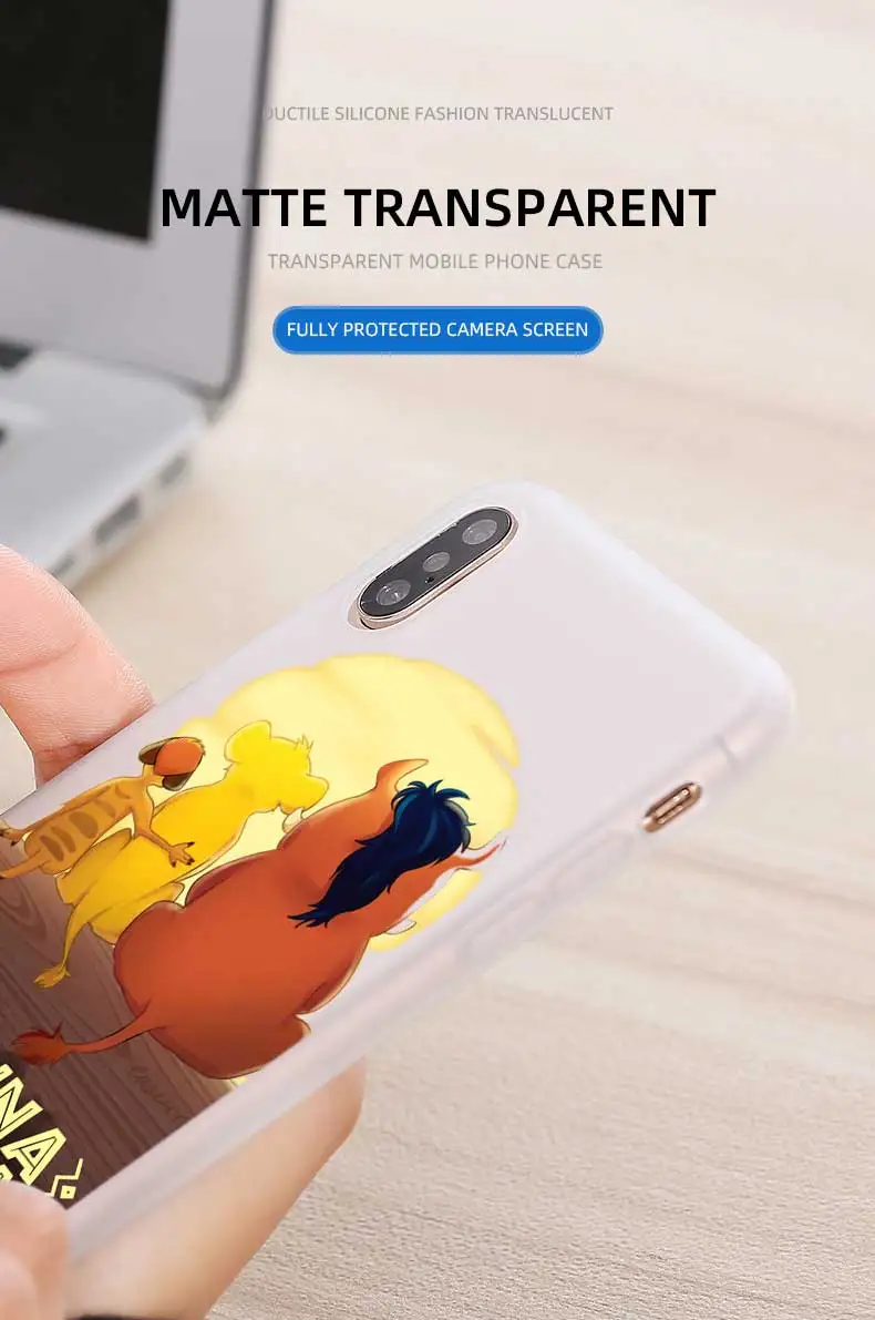 Мягкий чехол для телефона Xiao mi 9 8 mi A1 A2 A3 lite F1 6 5X se для Red mi Note 8 7 6 5 мультфильм фильм лев Король