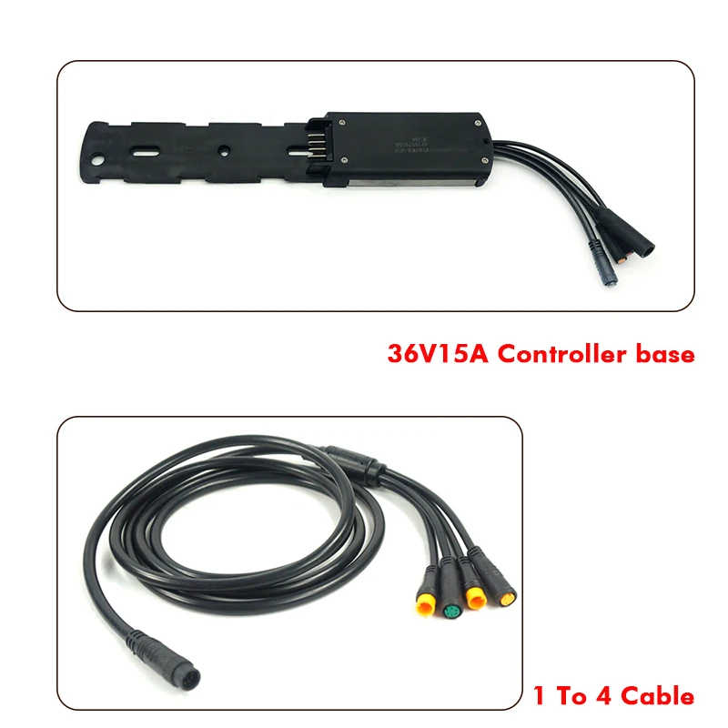 36V15A 1 To 4 Cable EJOYQI Hailong чехол для батареи Контроллер база 36 В 22A 36V15A 6 Mosfets 9 Mosfets светильник контроллер электрического велосипеда - Цвет: 36V15A 1 To 4 Cable