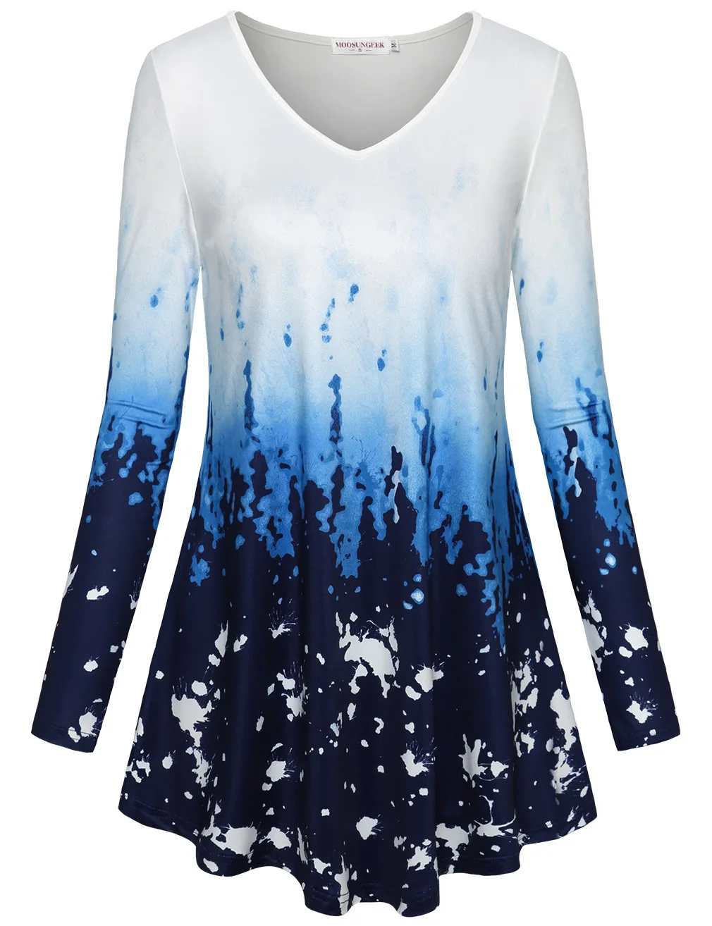 Женская с v образным вырезом короткий рукав а линия изогнутый подол галстук