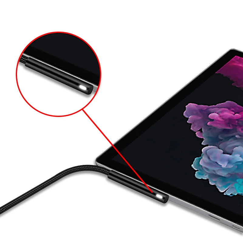 2 м Тип USB C Питание Зарядное устройство адаптер 65W 15V 3A Быстрая зарядка PD кабель