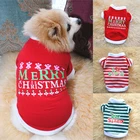 Зимняя одежда для собак, толстовки для собак, Рождественская чашка, одежда для щенков, свитер для собак, теплая Рождественская одежда для французского бульдога