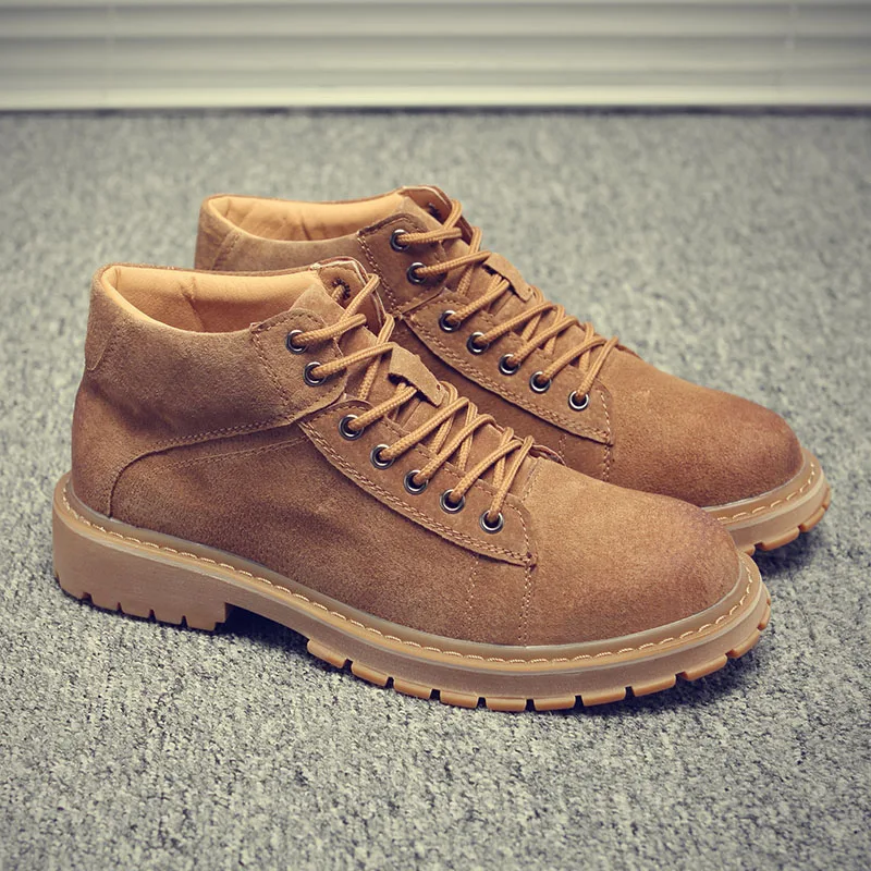 Мужские туфли оксфорды с острым носком в Корейском стиле|Ботинки| |