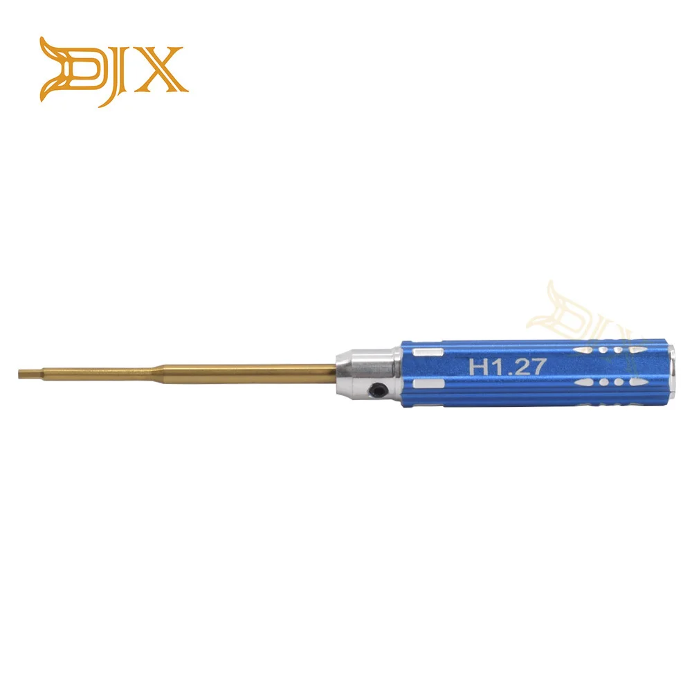

DJX 1PC Alloy 1.27MM Hex Driver Tool for RC Helicopter Drone Model Car Repair Tools