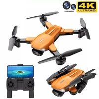 2022 new s10 mini drone with 4k hd dual camera aerial folding professional fpv 5g wifi drones rc dron quadcopter toys for boys