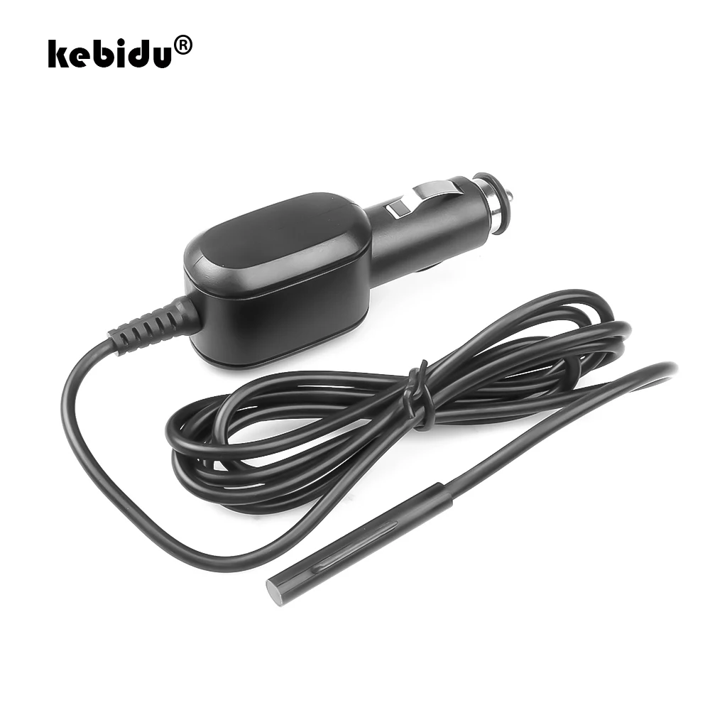 

kebidu 12V 2.58A Mini Car Power Supply Adapter 1.2M Laptop Cable Charger for Microsoft For Surface Pro 3 & Pro 4