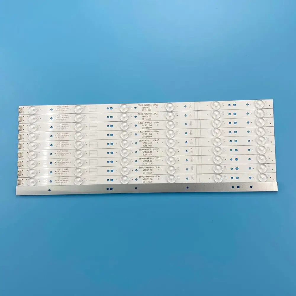 Лента светодиодной подсветки 8 ламп для Skysorth 49 дюймов телевизора 49E3000 49E6000 49E360E/5ERS