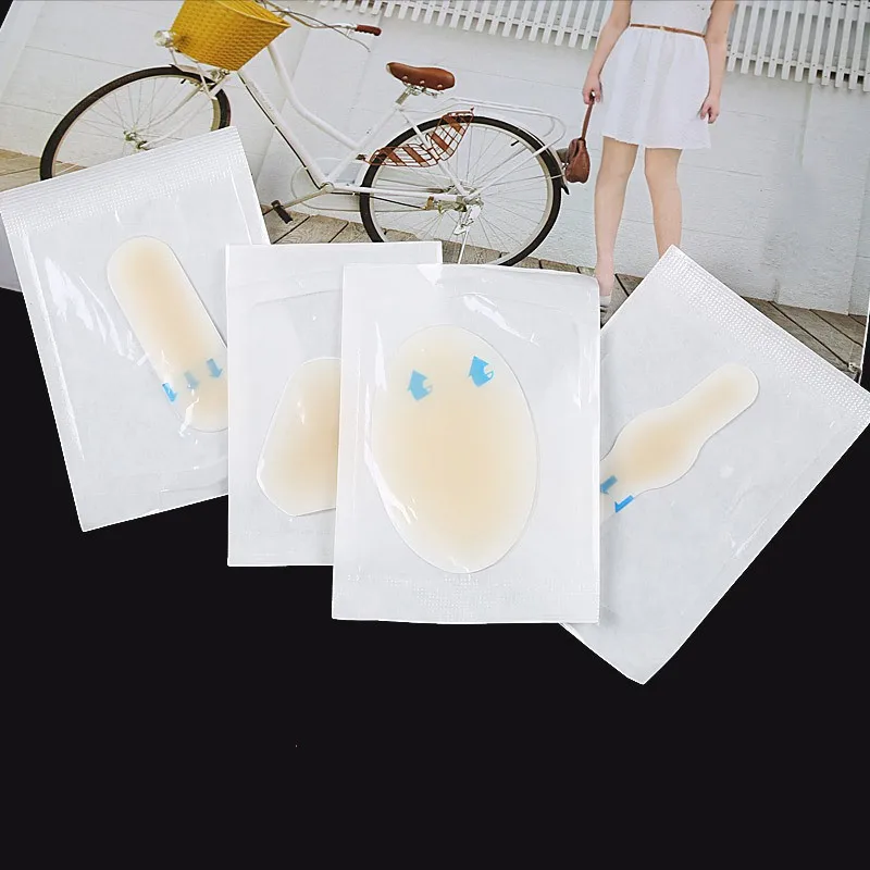 

10PCS Gel Shoes Stickers Soft Hydrocolloid Pads Relief Pain Blisters Bunions Corns Calluses Friction Pressure Spots Heel Pain