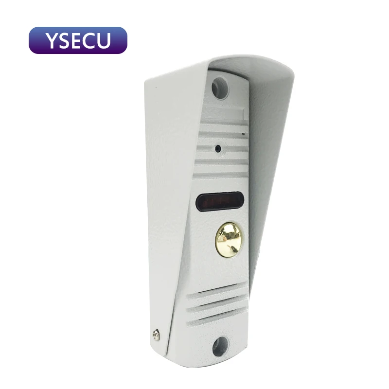 YSECU 7 дюймов 1200TVL видеодомофон комплект для домашней безопасности, видеодомофон, видеодомофон запись 16 ГБ, встроенный источник питания