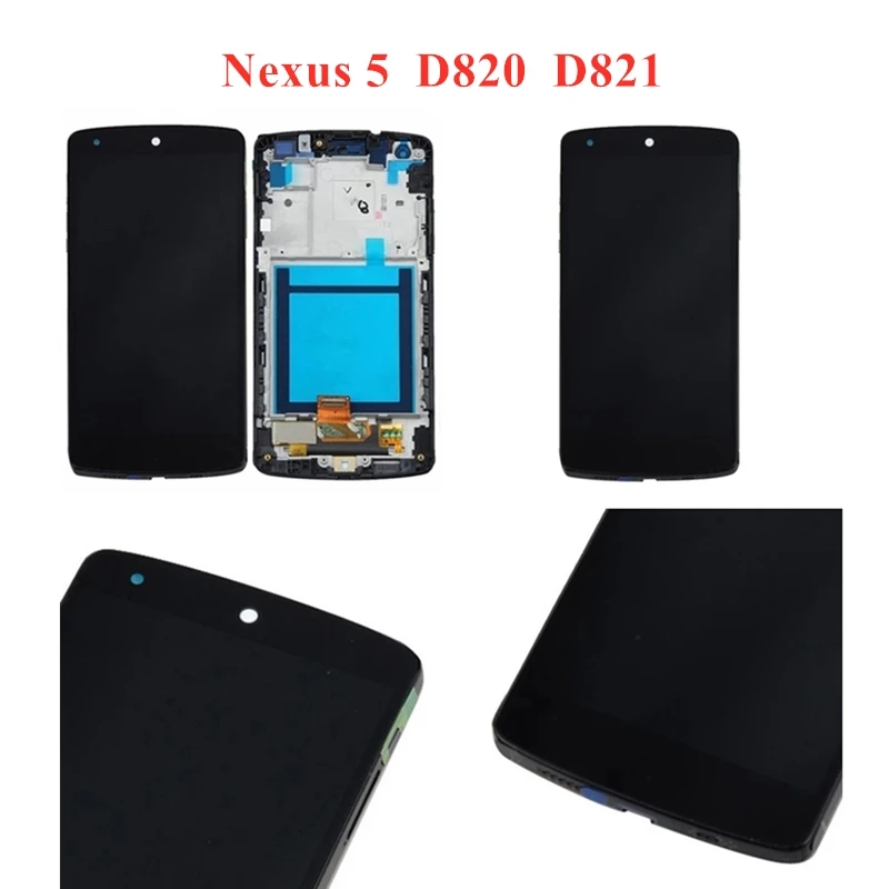 ЖК-дисплей для LG Google Nexus 5 D820 5X H791 H790 6P H1511 сенсорный экран дигитайзер в сборе с
