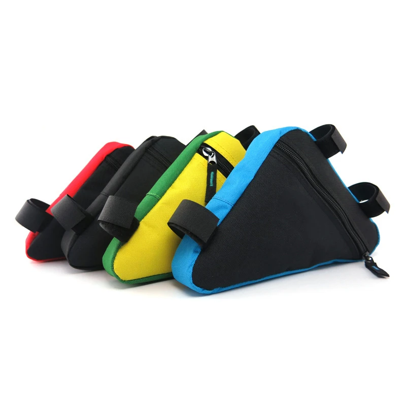 

Waterproof Triangle Cycling Bicycle Bags Front Tube Frame Bag Mountain Bike Triangle Pouch Frame Holder Saddle Bag New