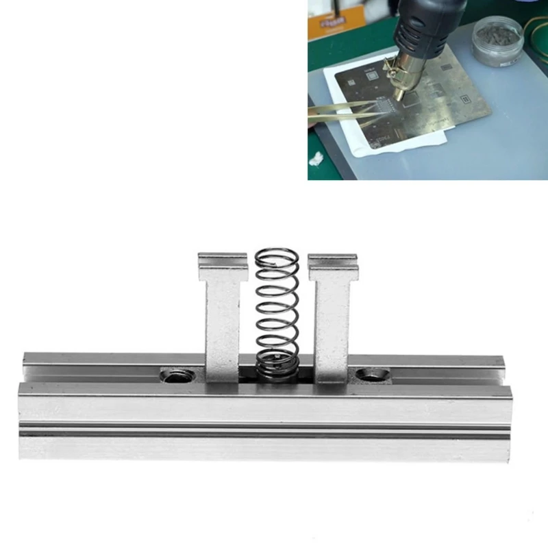 

Memory Direct Heat BGA Reballing Planting Small Tables Stand HandStencils Template Holder Jig Welding Rework Repair