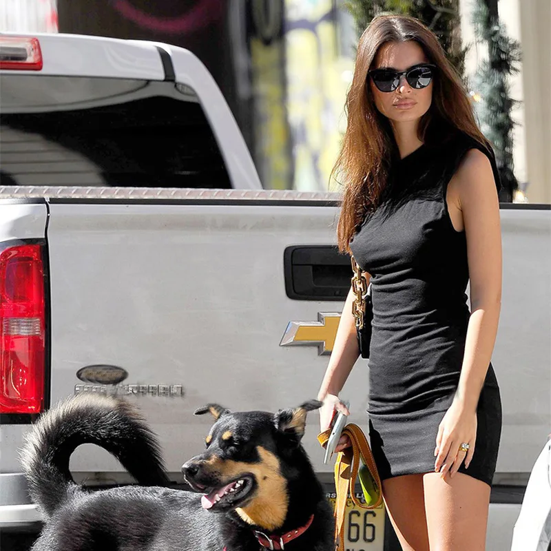 Женские плечо без рукавов Pad платье ультра стрейч карандаш огромный для