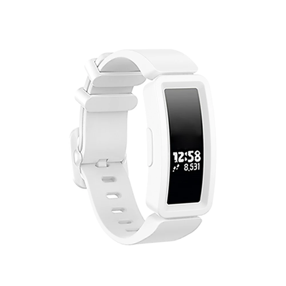 Мягкий браслет TPE ремешок для Fitbit Inspire/Inspire HR/ACE2 умный трекер Замена Smartwatch часы