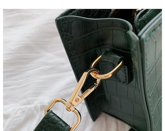 Женская сумка-тоут с металлическим кольцом модная новая качественная кожаная