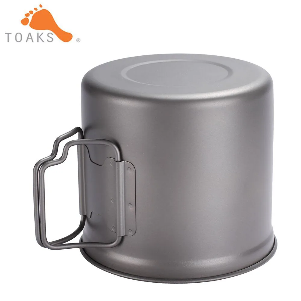 TOAKS горшок-1100 Титан горшок чашка Открытый Кемпинг чаша с крышкой | Спорт и