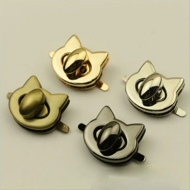(10 шт./лот) металлическая фурнитура для ручных сумок и кошельков застежка в форме