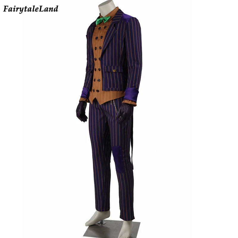 Аркхэм рыцарь для костюмированной вечеринки на Хэллоуин в стиле Джокер Костюм