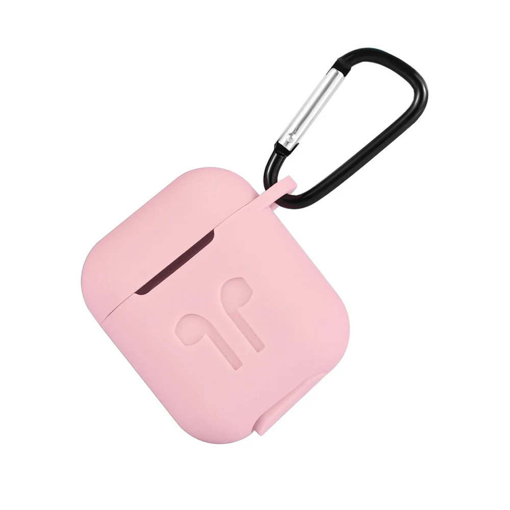 Pink 6 в i идеальный чехол для airpods 2 1 чехол противоударный для Apple Air pods 1 защитный чехол для наушников водонепроницаемый чехол s Аксессуары - Цвет: Pink