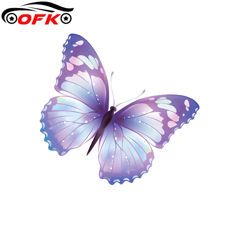 

Gorgeous Butterfly Decal PVC Motorcycle Car Sticker 14.9CM*14.1CM