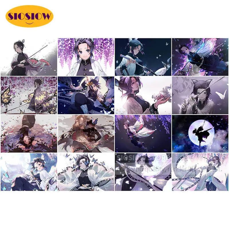 Алмазная 5d картина сделай сам рассекающий демонов киметасу No Yaiba вышивка