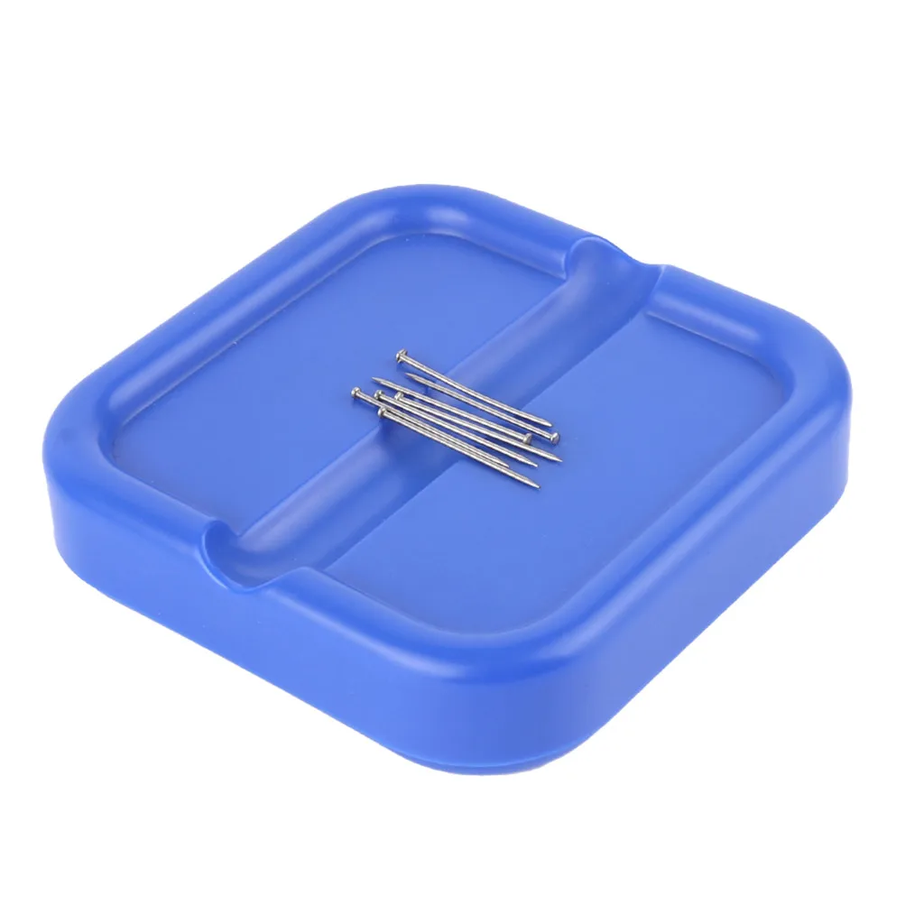 

Magnetic Pincushion Pin Caddy Paper Clip Holder For Push Pins Sewing Needles