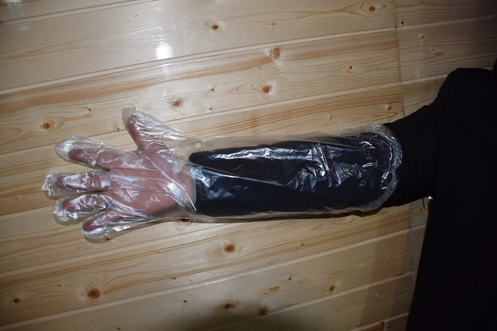 Удлиненные ЦПЭ перчатки 60 см для уборки защитные | Безопасность и защита