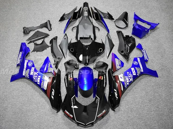 

New ABS Motorcycle whole Fairing Fit For YAMAHA YZF-1000 R1 2015 2016 2017 2018 2019 15 16 17 18 19 Custom blue black
