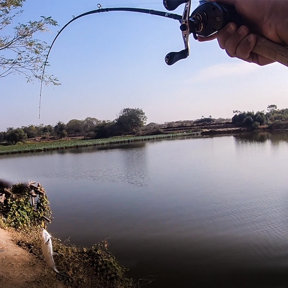 Obei Elf 1.68m 2.1m 2.4 Casting Spinning Fishing Rod Travel Ultra Light Street Fishing Boat Lure Two Tips 5-50g M/ML/MH Fast Rod