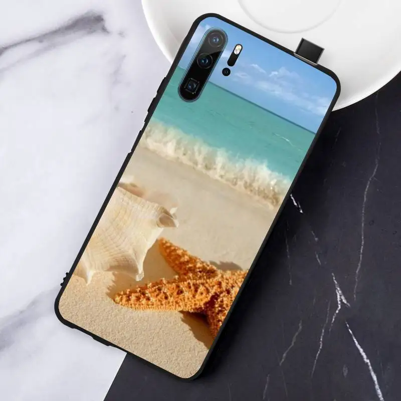

Summer beach sky sun Phone Case For Huawei honor Mate P 10 20 30 40 Pro 10i 9 10 20 8 x Lite