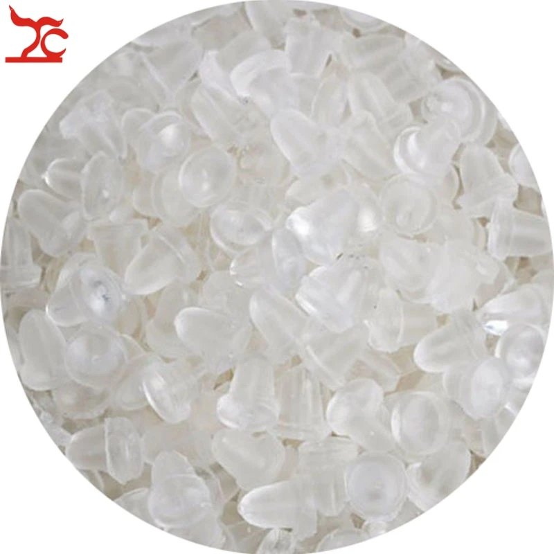 Оптовая продажа резиновые застежки для сережек прозрачные пластиковые