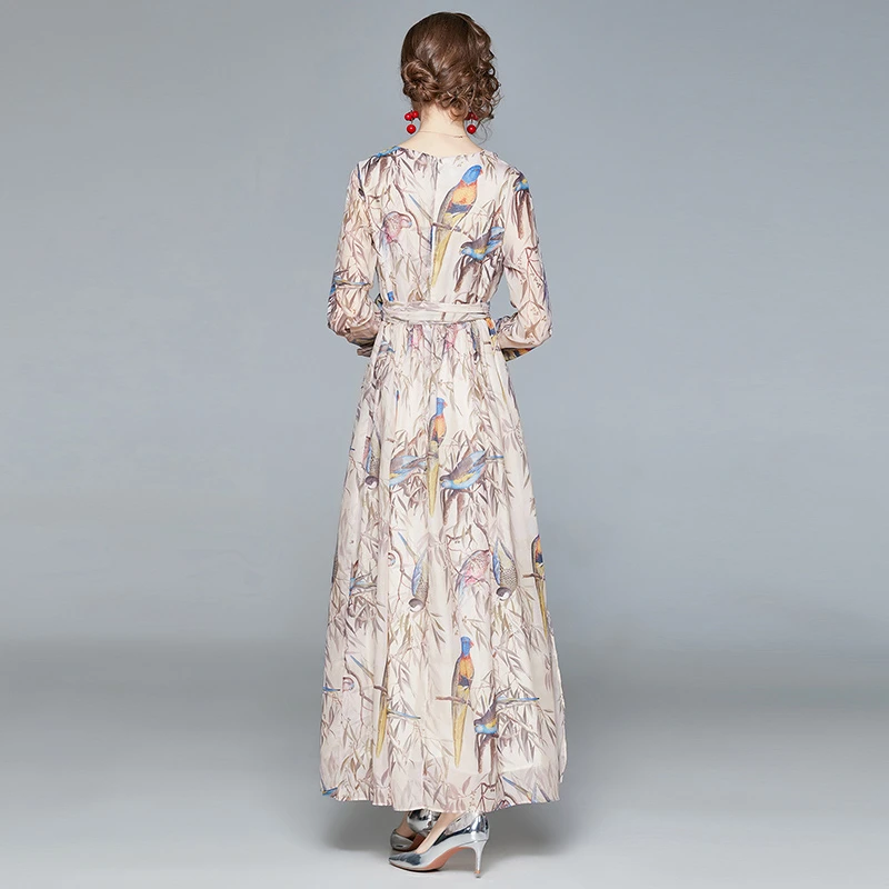 Женское модельное платье с поясом плиссированное винтажное рубашка длинным