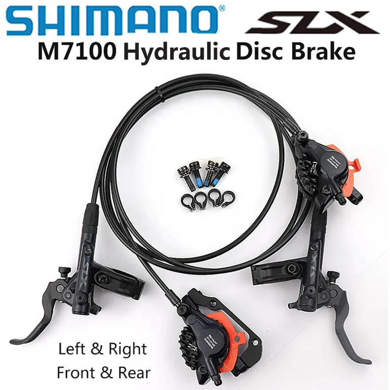 Shimano SLX m7120 4 поршневые M7100 2 гидравлический диск тормозных колодок для Горный