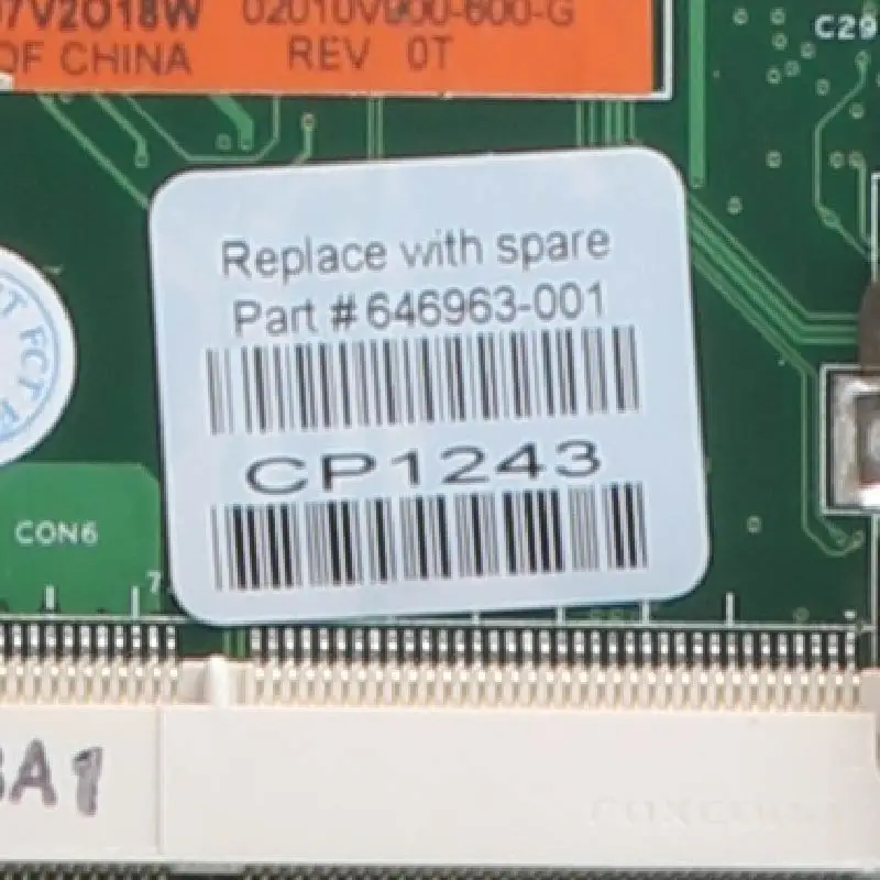 646963 001 646963 501 laptop motherboard for hp probook 8560p 6560b qm67 pga 988b notebook mainboard 0105fm00 216 0809024 ddr3 free global shipping