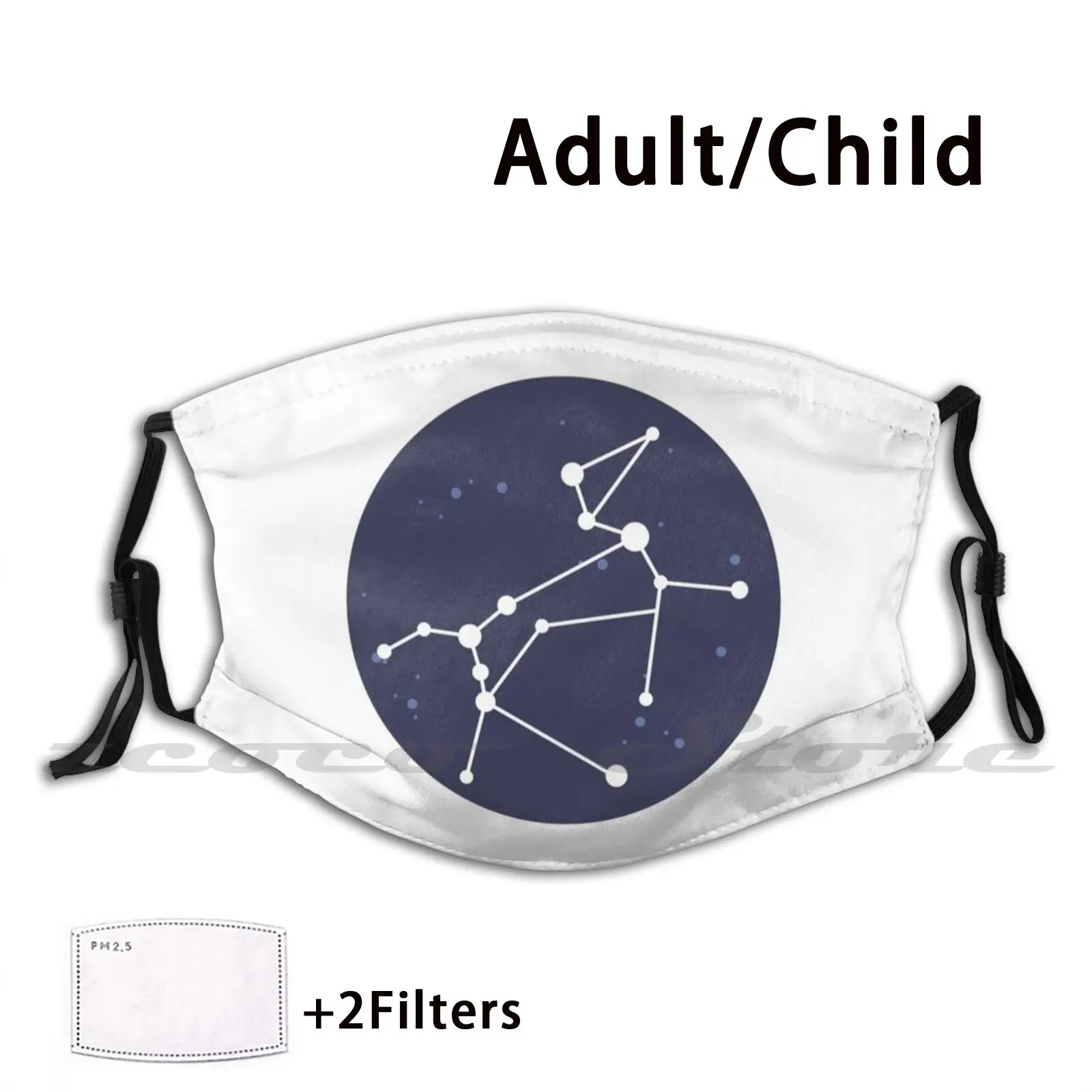 Canis крупных Маска Ткань моющийся фильтр &quotсделай сам&quot Pm2.5 для взрослых и детей