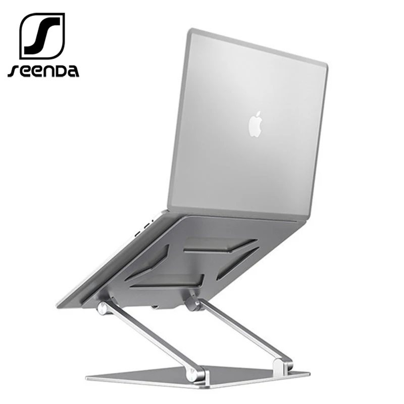 

SeenDa Laptop Stand Adjustable Support for Laptop on Desk Notebook stand Aluminum Laptop Support for Macbook Pro Computer