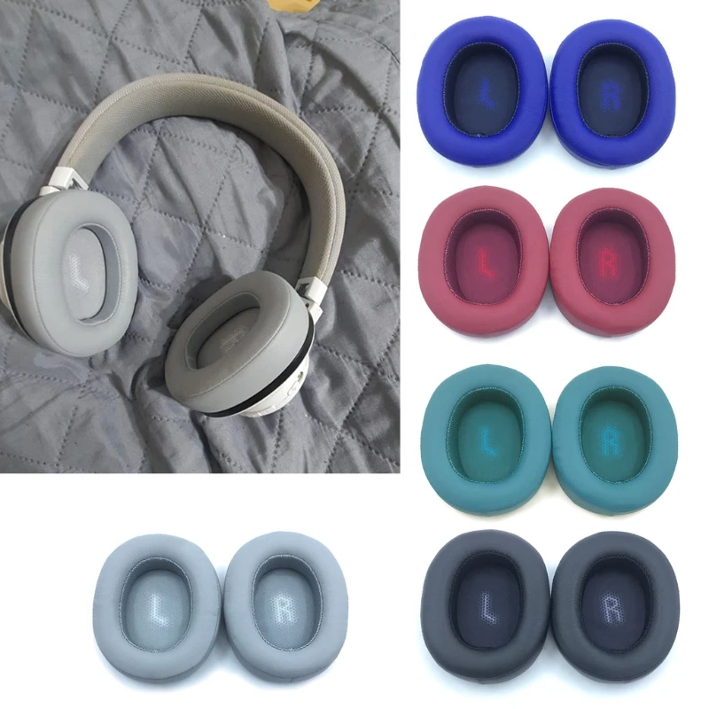 

Replacement Ear Pads for E55BT/E55BT Quincy Headset Parts Leather Cushion Velvet Earmuff Earphone Sleeve Cover
