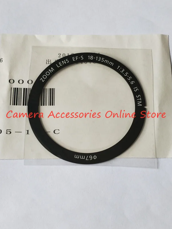 

New front Name ring assembly Repair For Canon EF-S 18-135mm f/3.5-5.6 IS STM lens