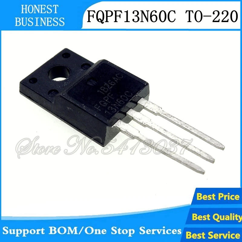 10 шт. 50 шт./лот FQPF13N60C 13NM60N 13N60 K13A60D 13A600V TO 220F MOSFET|Аксессуары для наушников| |