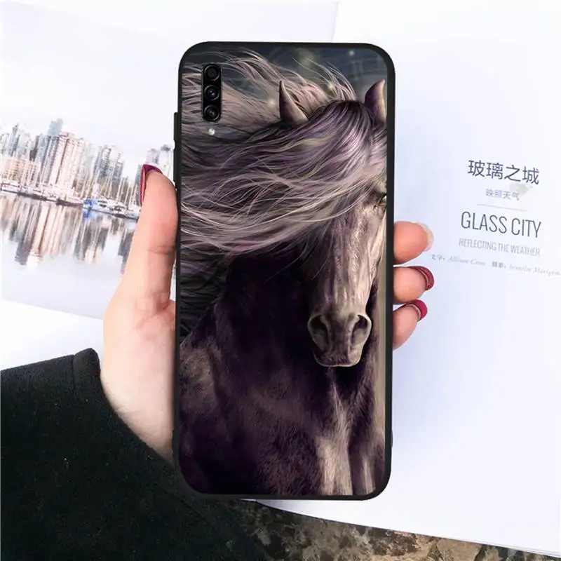 

Watercolor Horse Horses Running Phone Cases For Samsung galaxy S 21 20 10 8 A 51 71 50 21s 70 40 20 20e note 10 plus Ultra 5g fe