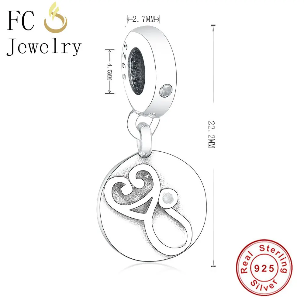 FC ювелирные изделия подходят оригинальный очаровательные брендовые браслеты 925