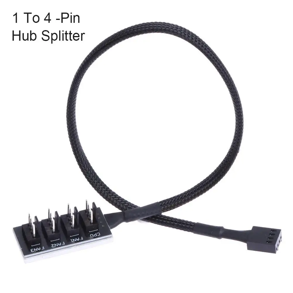 1 шт. 4 контактный охлаждающий разветвитель вентилятора от до 5 прочный вентилятор