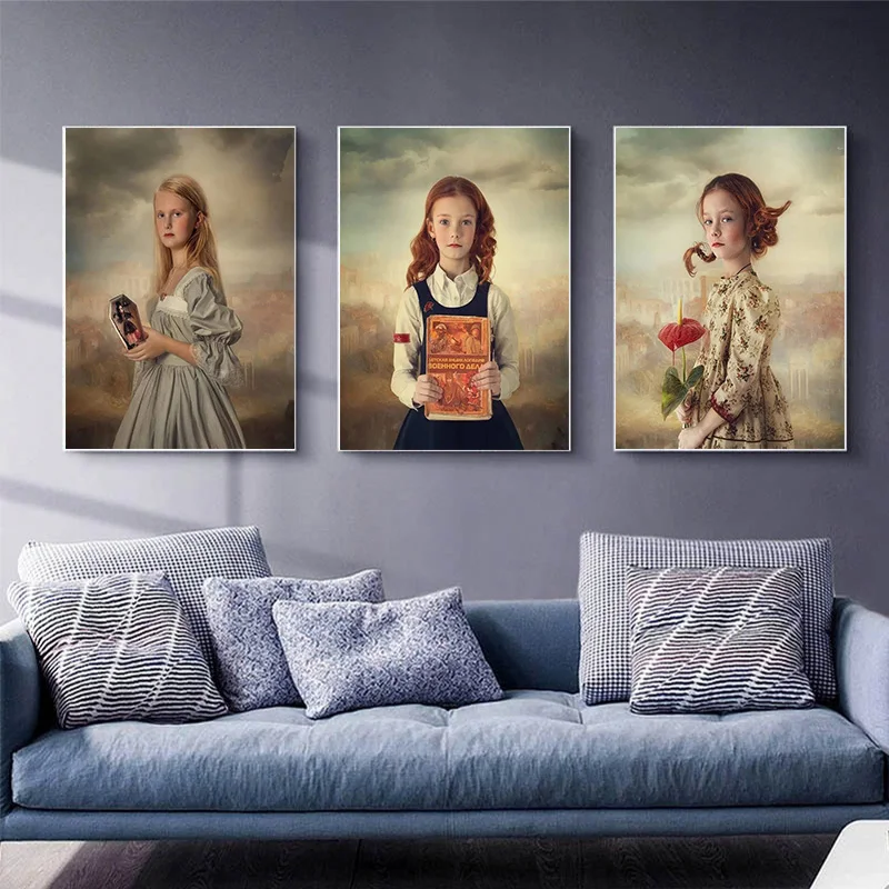 

5D DIY Diamond Painting Cross Stitch Embroidery Portrait Girl Mosaic Handmade Full Square Round Drill Wall Decor Craft Gift