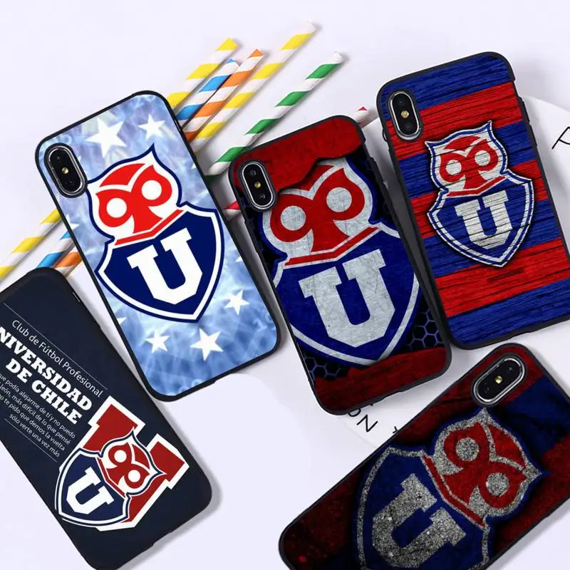 

YNDFCNB University of Chile fashion logo Phone Case for iPhone 11 12 pro XS MAX 8 7 6 6S Plus X 5S SE 2020 XR cover