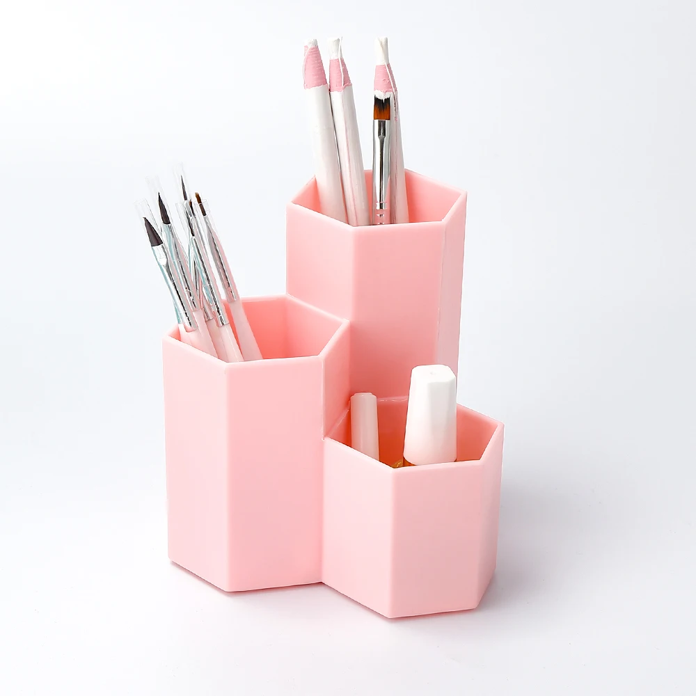 Многофункциональные инструменты для макияжа пластиковая коробка 3 решетки