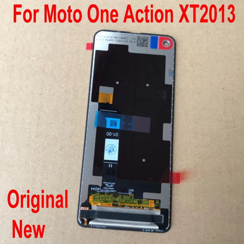 100% Оригинальный протестированный стеклянный датчик для Motorola Moto One Action XT2013 P50 6 3