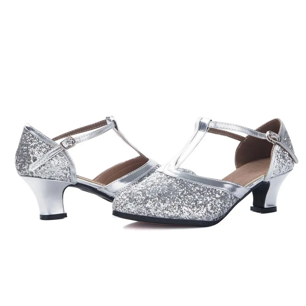 Туфли для танго женские туфли латиноамериканских танцев Обувь бальных прочные и
