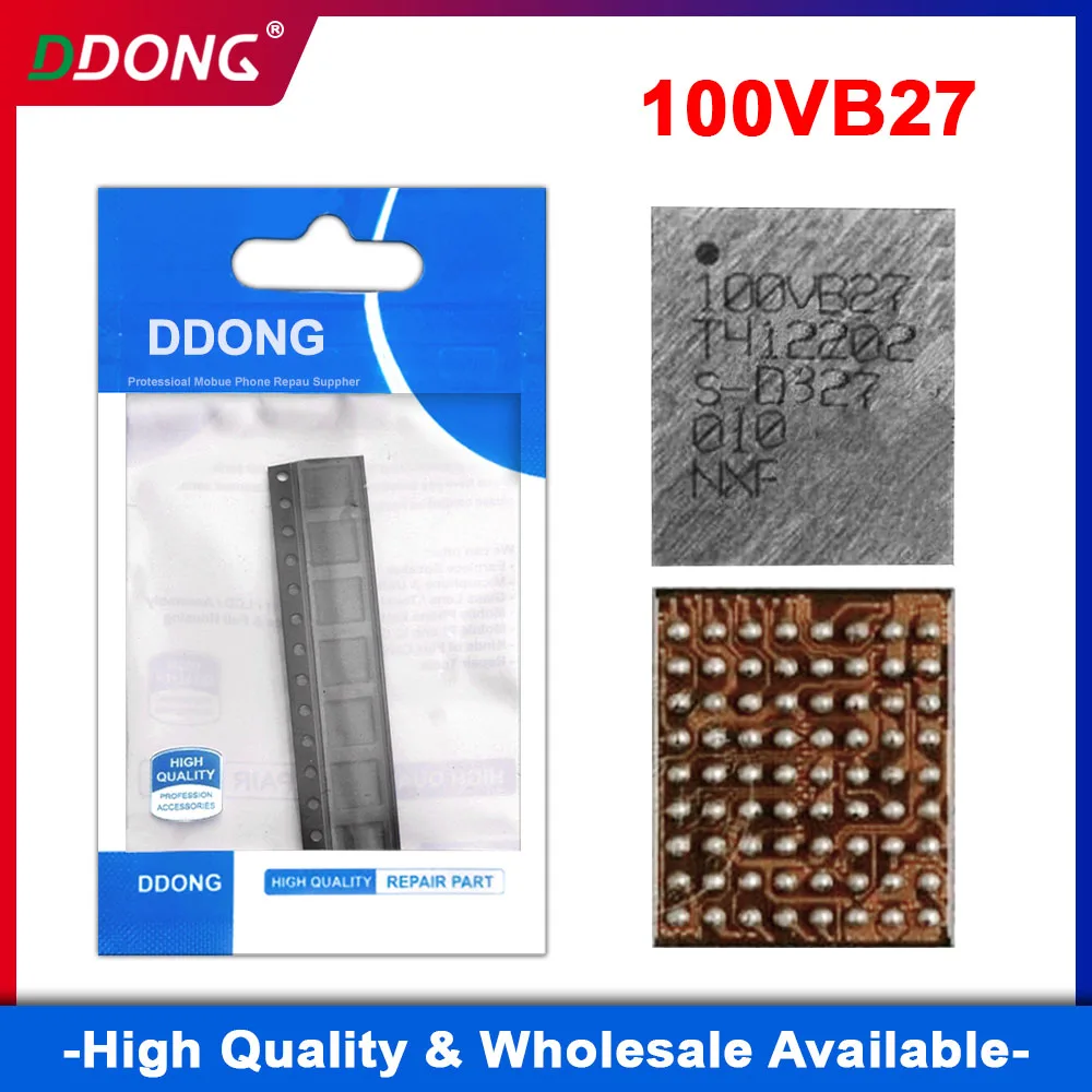 

5pcs 100VB27 NFC Control IC Chip For XS/XR/XS Max eWallet Payment Chip 72 Pins Chip IC Replacement Codec