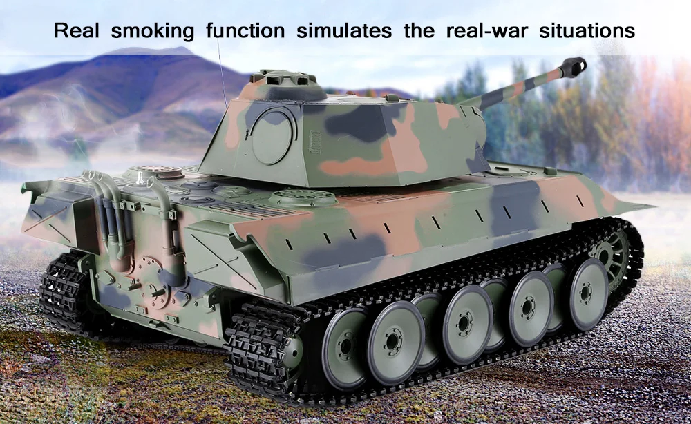 Новое прибытие Henglong 1:16 пульт дистанционного управления главный боевой танк игрушка подарок
